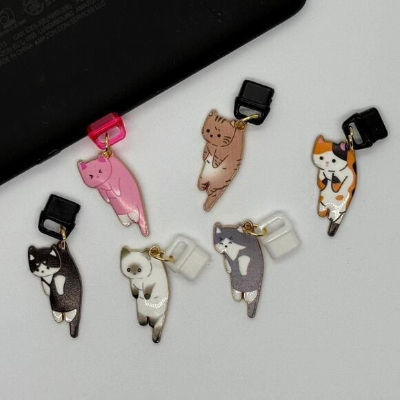 Cat Kindle Charms – Adorable Reading Accessories for Cat Lovers! Choose One - Picture 1 of 7